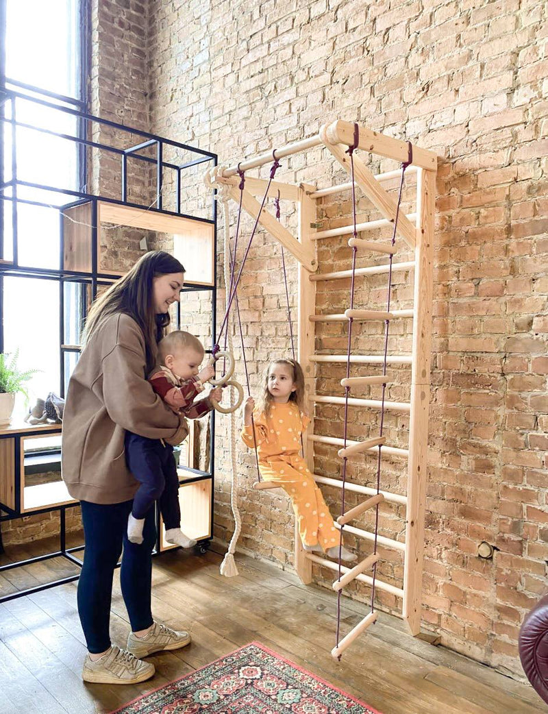 The Top 5 Reasons to Introduce a Swedish Ladder Wall into Your Child's Playroom