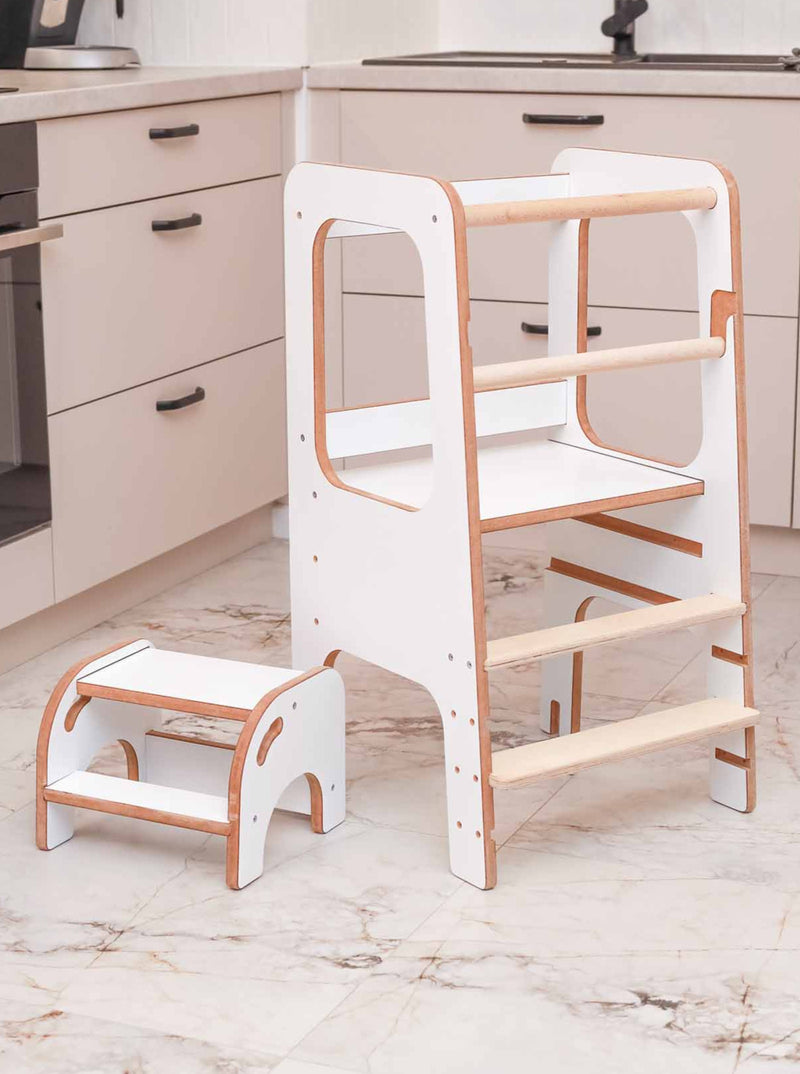 Learning tower Toddler Tower Step Stool, Kitchen Helper Stool for Toddlers