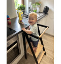 Kitchen helper - Toddler Step Stool, Learning Tower Foldable Activity Tower, Sturdy Toddler Tower