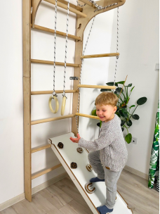 Monkey bars climbing frame for kids wall bars P60