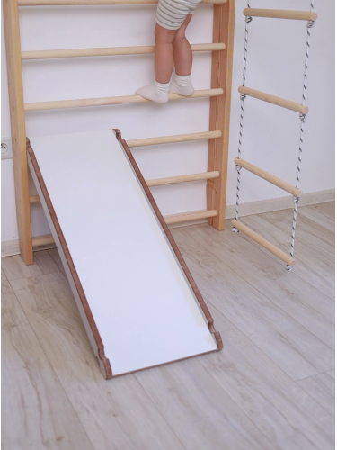 Wooden Wall Bars Climbing Frame – Indoor Playground P320