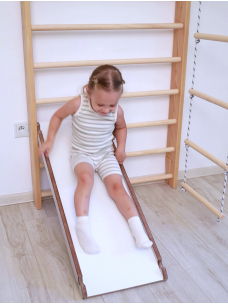 Wooden Wall Bars Climbing Frame – Indoor Playground P320
